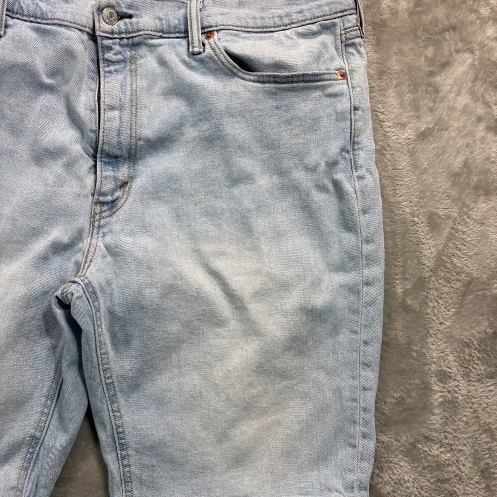 Levi's 541 Denim Shorts Mens W40 Light Wash Blue Slim Cut